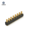 Factory Wholesale Brass Spring Loaded Contact Pogo Pin Double Row 8 Pin 2A Male/Female PCB Connector Modular