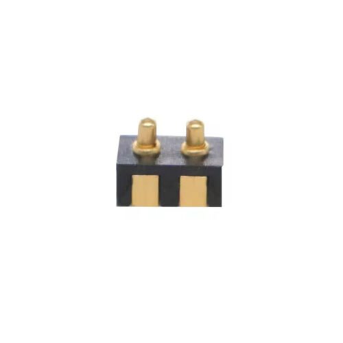 SMD Right Angle Male Female Brass Pin Adapter 2pin 2.54mm Pitch Side Flat Soldering Spring Loaded Pogo Pin