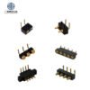 Main-01 Custom PCB Board Spring Target Pins Connector 2pin 3pin 4pin 5pin Flat Through Holes Right-Angle Pogo Pin Connector