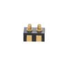 SMD Right Angle Male Female Brass Pin Adapter 2pin 2.54mm Pitch Side Flat Soldering Spring Loaded Pogo Pin