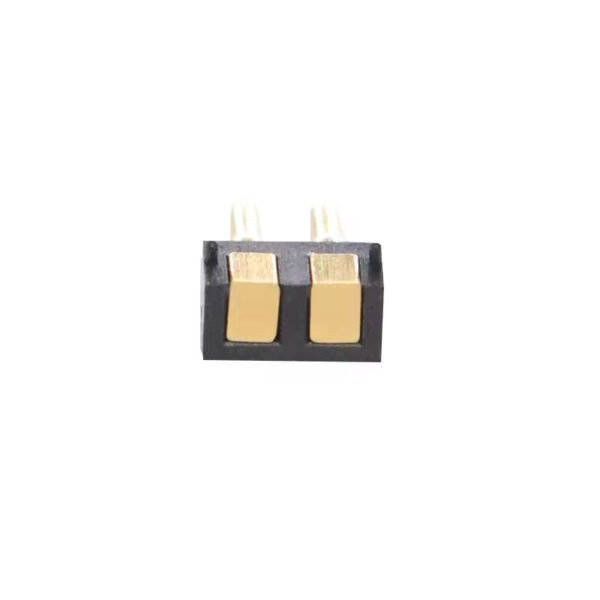 SMD Right Angle Male Female Brass Pin Adapter 2pin 2.54mm Pitch Side Flat Soldering Spring Loaded Pogo Pin