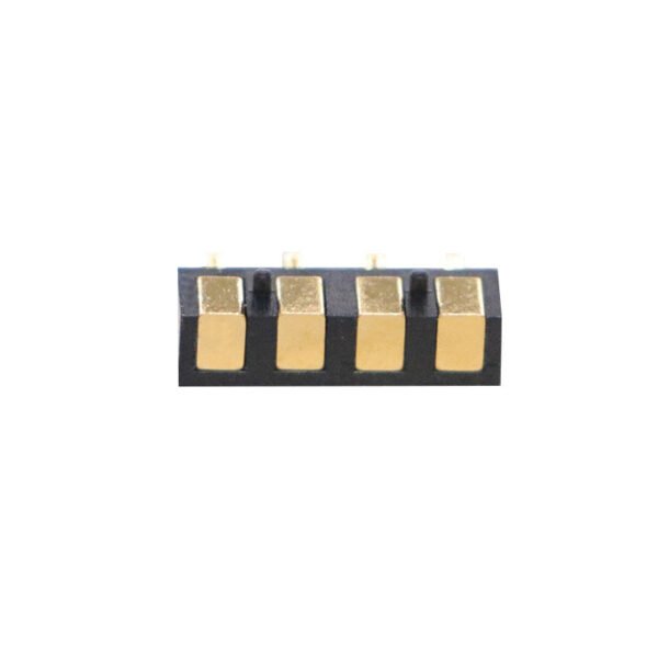 Quality Choice Brass Contact 2.54mm Pitch 12V 1-3A Cost-Effective Easy Installation 4pin Pogo Pin Connector