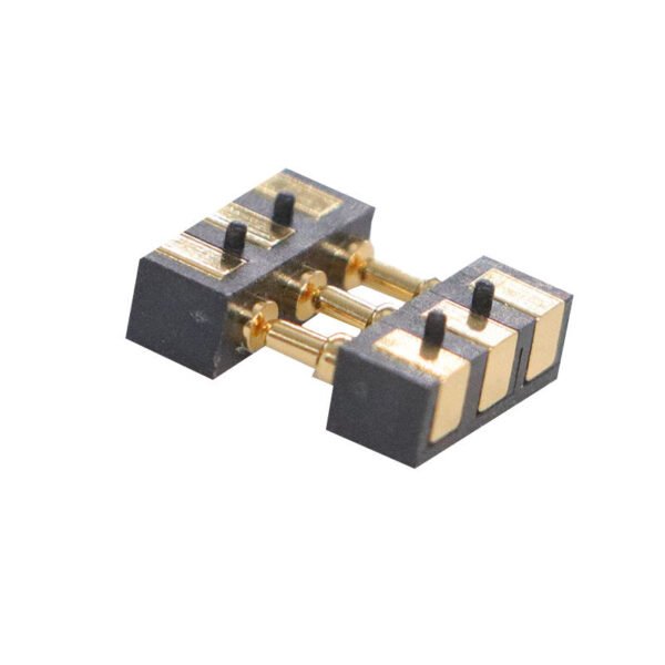 High-Performance 5.5mm Height Side-Mounted Brass Pogo Pin Connector 1-3A 12V Rated Current for Reliable Connections Quality