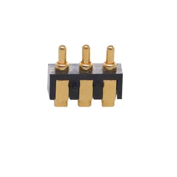 High-Performance 5.5mm Height Side-Mounted Brass Pogo Pin Connector 1-3A 12V Rated Current for Reliable Connections Quality