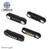 Optimized Groove Dimensions Supports Advanced Cost-Effective Options Various Applications 9 Pin Pogo Pin Magnetic Connector