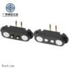 OEM ODM Factory Wholesale Strong Magnetic 2pin Pogo Pin Charge Single Row Magnetic Pogo Pin Connector