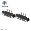 Precision Mounting Holes Environmentally Friendly User-Friendly Design 3 Pin Brass 12V Magnetic Pogo Pin Connector for Wearable