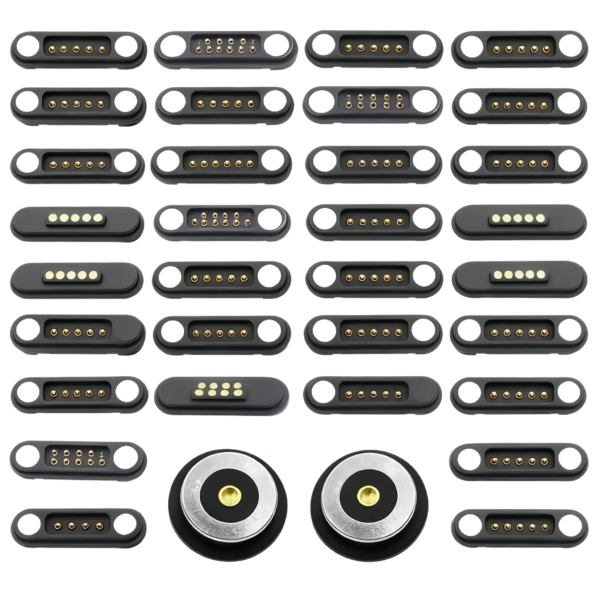 Optimized Groove Dimensions Supports Advanced Cost-Effective Options Various Applications 9 Pin Pogo Pin Magnetic Connector