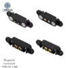 OEM ODM Factory Wholesale Strong Magnetic 2pin Pogo Pin Charge Single Row Magnetic Pogo Pin Connector